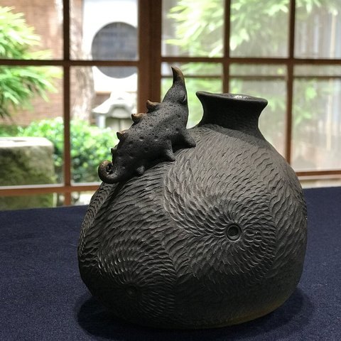 Iyashi Vase　陶彫刻 ファンタジードール