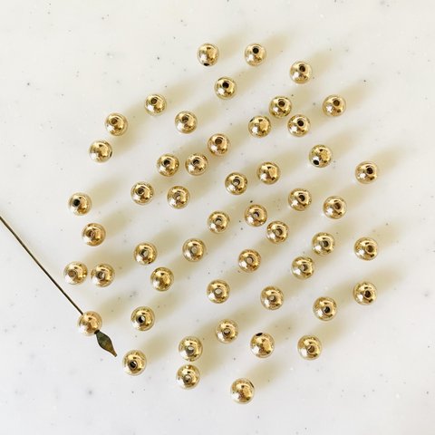 Gold 6mm Beads