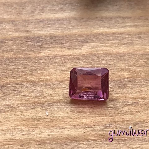 ピンクトルマリンスクエアルース0.65ct