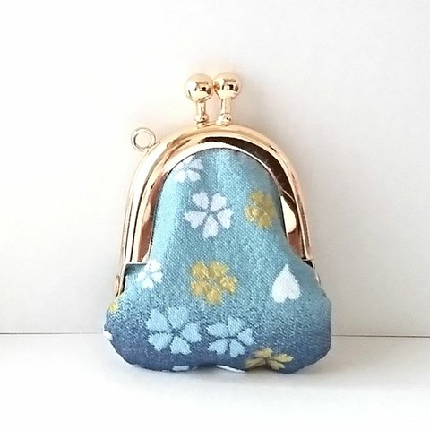 小さいがま口：豆姫：ちっちゃいがま口：かわいいがまぐち：小さい財布：littlie purse