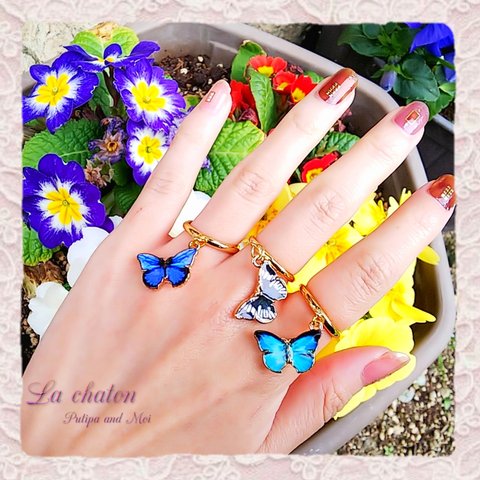 ✳ 1923  ∥ 🦋 Butterfly リング   蝶々リング