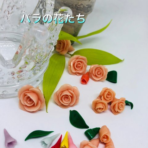 バラの花たち🌹オレンジ