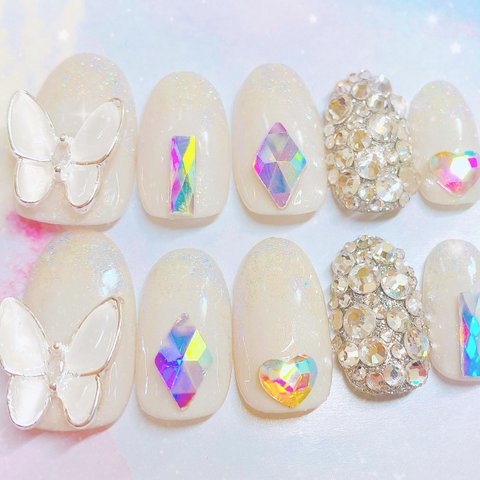 Butterfly🦋蝶々nail