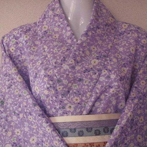 【ay様専用】薄紫の小花柄浴衣
