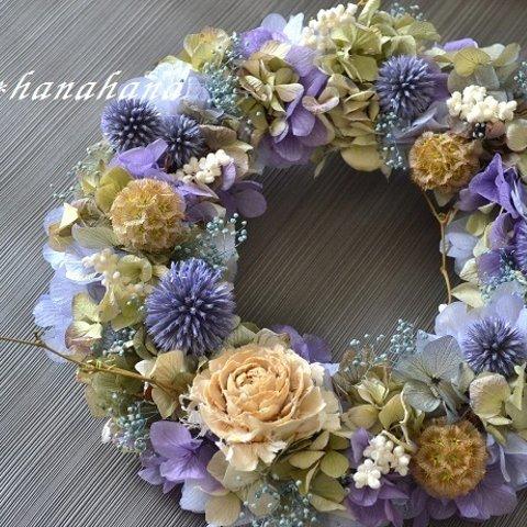 wreath「紫陽花」