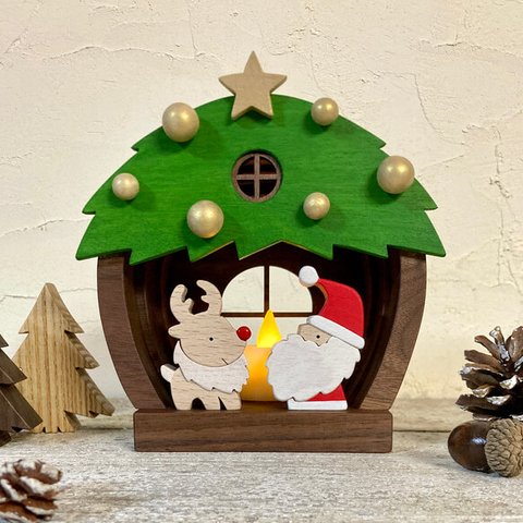 【クリスマスラッピング無料】サンタとトナカイのクリスマスハウス