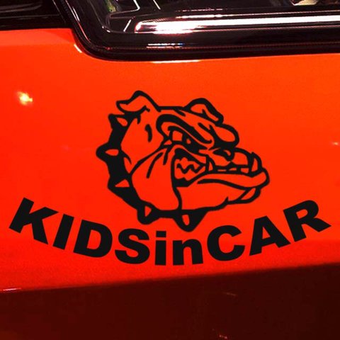 キッズインカー/KIDS IN CAR 犬デザイン