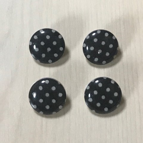 DOT BLACK DESIGN BUTTON PARTS