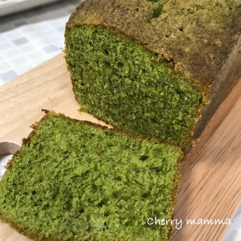 抹茶のパウンドケーキ