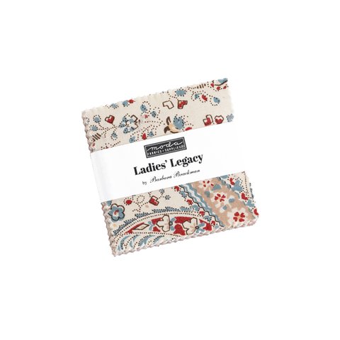 USAコットン moda mini charm 42枚セット Ladies' Legacy 生地 布 花柄