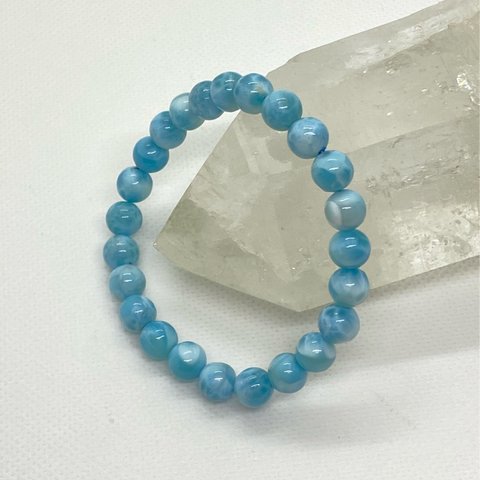 ラリマーのブレスレット　　（LARIMAR-5）