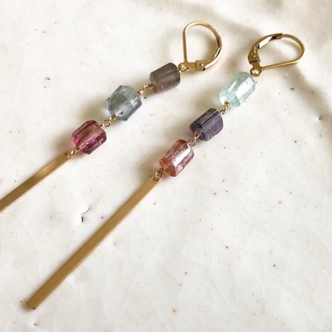 ＊限定1点＊tourmaline*pierce