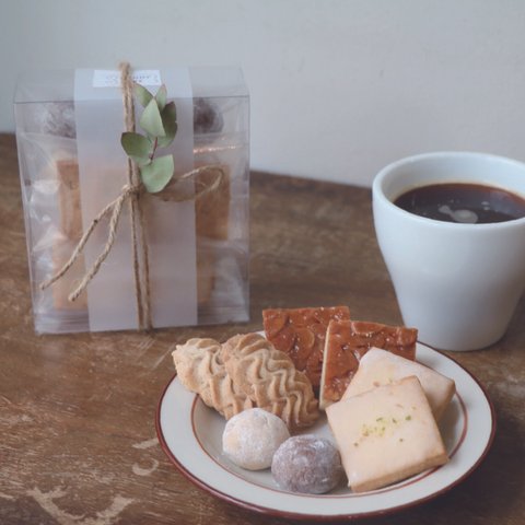 【焼き菓子】コーヒーのともだち　4種お菓子詰め合わせ