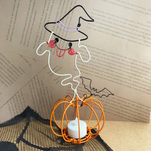 お化けのハロウィンランプ　LEDランプ