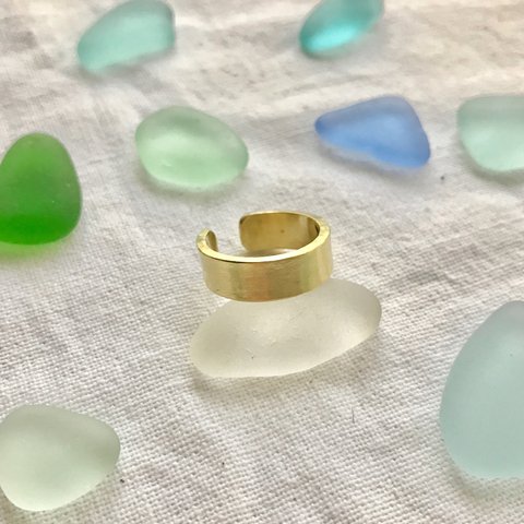 【刻印】cuff ring(6mm)