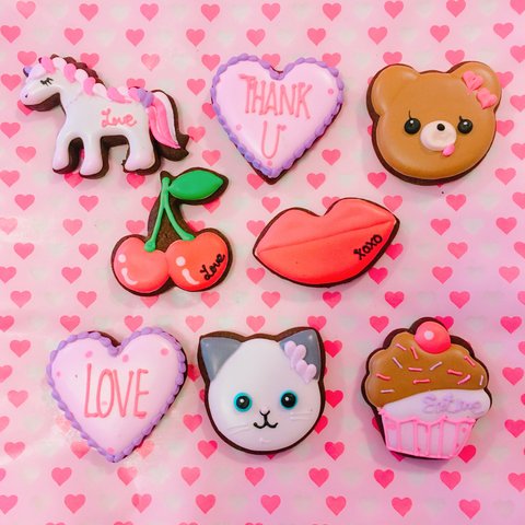  ♡バレンタイン♡ミニアイシングクッキー♡