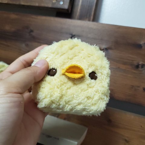 (受注製作)ひよこ🐥ポーチ*もふもふ小さなポーチ