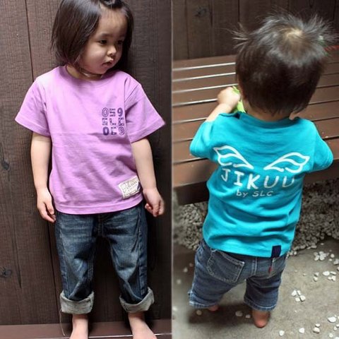 【JIKUU B YSLC】 コットン/キッズTシャツ『エンジェル』