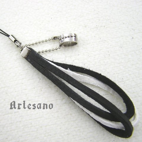 *＊刻印＊*　メモリアルキーホルダー -Black-　*Artesano*