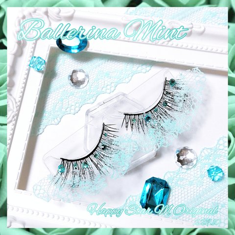 ❤感謝品★Ballerina Mint★partyまつげ バレリーナ ミント★送無料●即買不可