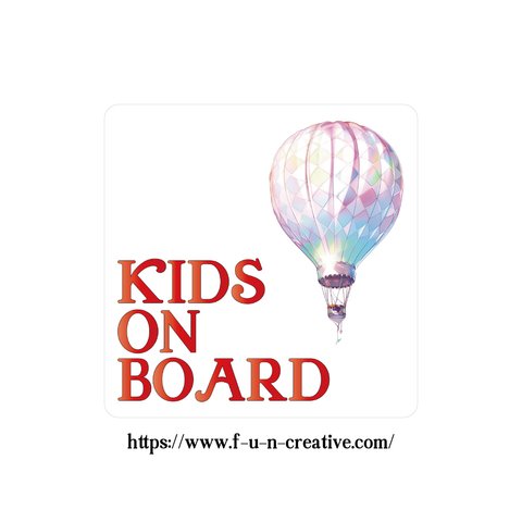 全10色 マグネット ジャーニーシリーズ レインボー KIDS ON BOARD