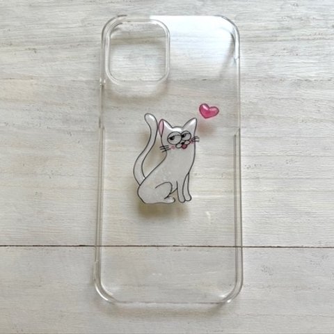 猫　スマホケース  全機種対応  iPhoneケース