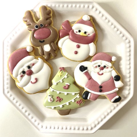 クリスマスアイシングクッキー　単品