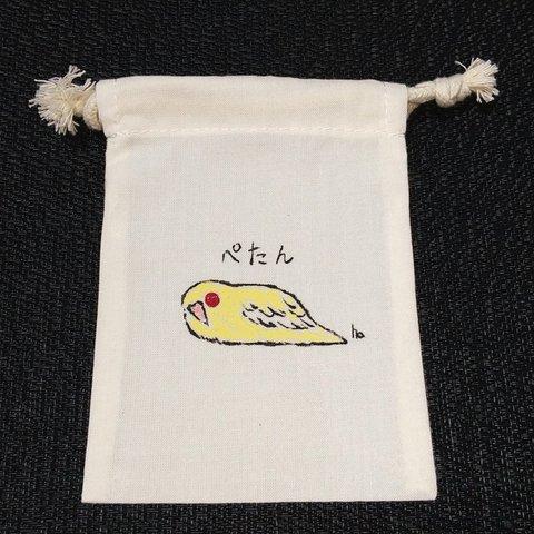 サザナミインコ ミニ巾着 5356