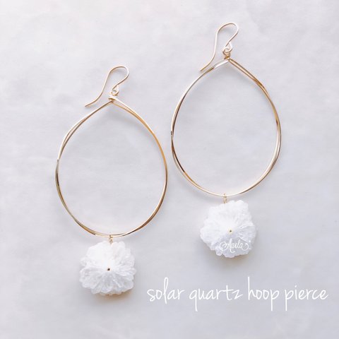 💛14kgf使用♡Solar Quartz Hoop