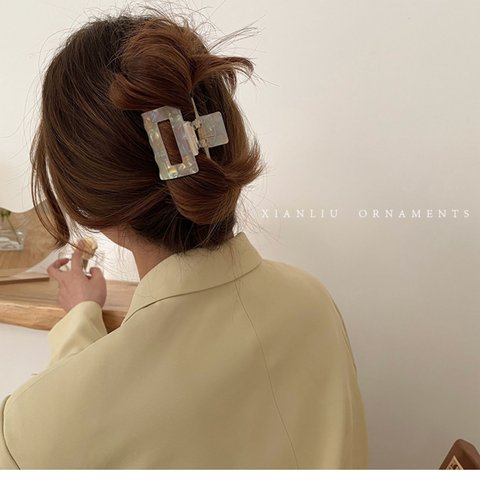 【在庫処分 限定セール￥399】韓国ファッション 　ヘアクリップ 　ヘアアクセサリー　-7305