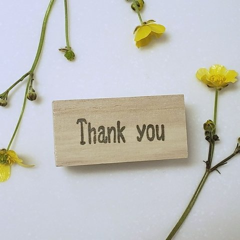 🌱 " Thank you " の はんこ　②