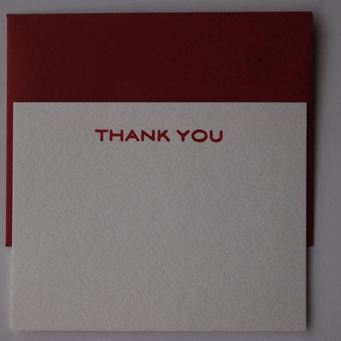 THANK YOU CARD