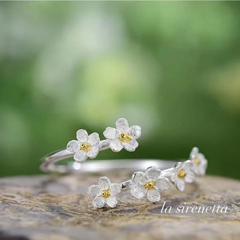 受注製作 ＊ sakura blooming ring