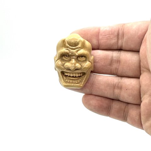 netsuke【鬼面根付】Kimen