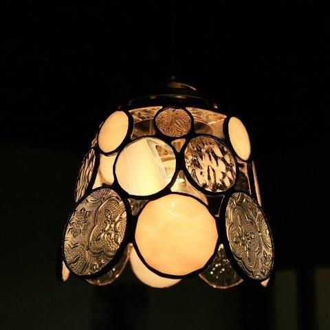 ステンドグラス・光の泡のランプ(fizzy)