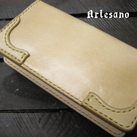 レザーロングウォレット　*Artesano*