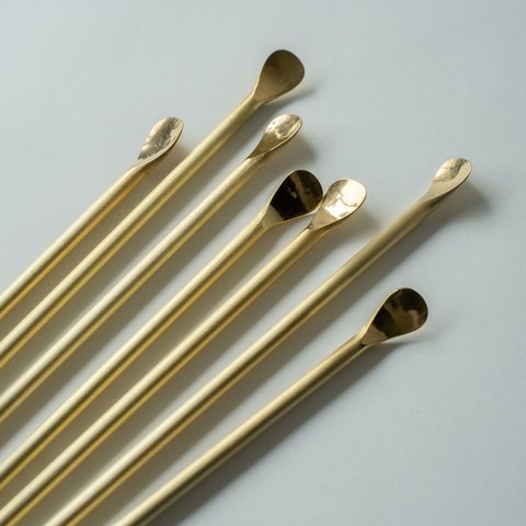 真鍮のマドラー ＜スティック＞  minimal bar spoon <stick> /brass