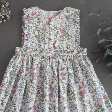 floralワンピース　100サイズ　子供服