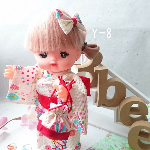 【再販2❣️】メルちゃん 浴衣セット*Y-8