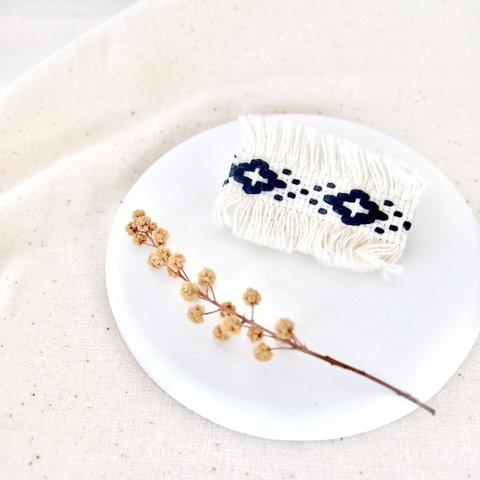 hair clip - tradition - ヘアクリップ ベビー キッズ フリンジ 刺繍 ベビーヘアアクセサリー ベビーヘアクリップ 髪留め 赤ちゃんヘアアクセサリー