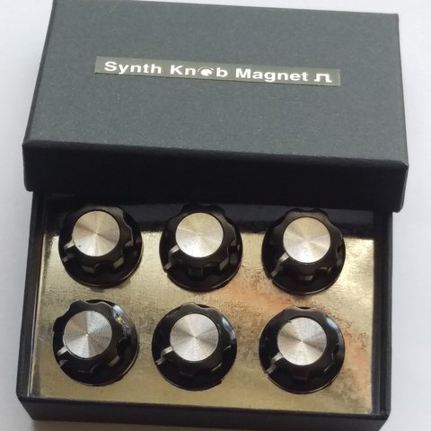 【マグネット】SKMクラシック6 Synth Knob Magnet