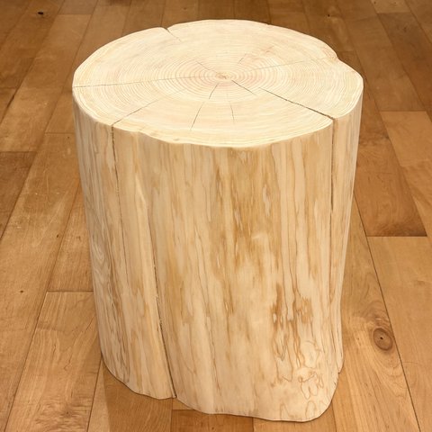 Hinoki Wood Stool No.430