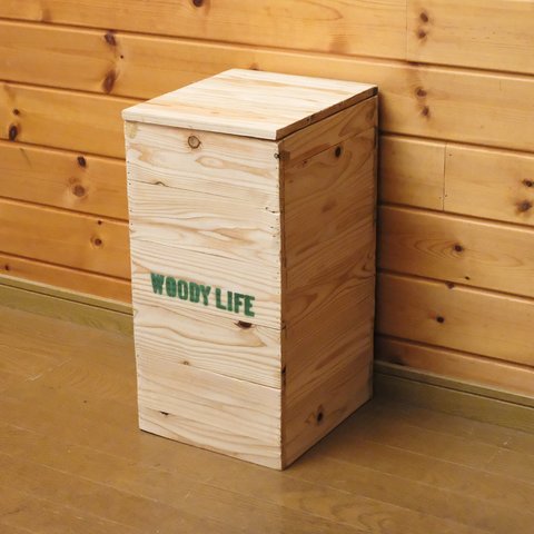 木製ゴミ箱40L