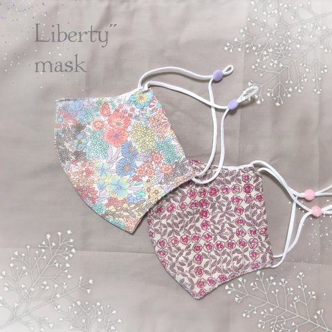 Liberty♡調節具付き大人用マスク𖧷リバティ