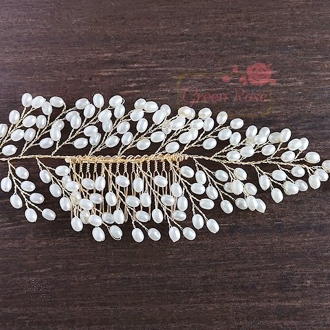 パールビーズのヘッドドレス 1個headdress