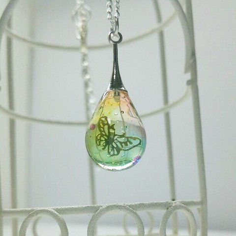 made in tiers  【soap bubble butterfly】