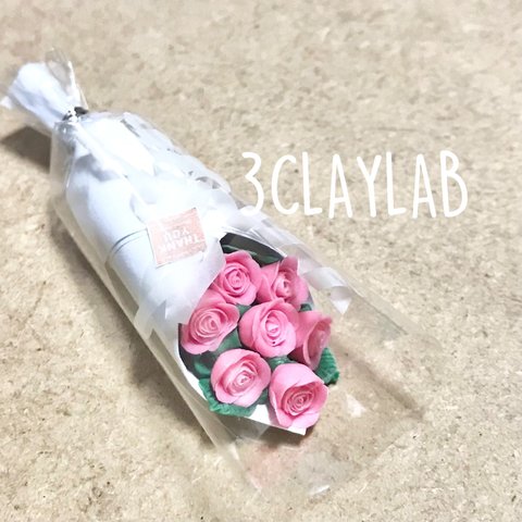 ☆在庫処分品☆愛を込めて花束を/ピンク薔薇