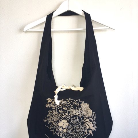 SALE"bouquet "shoulder eco bag.