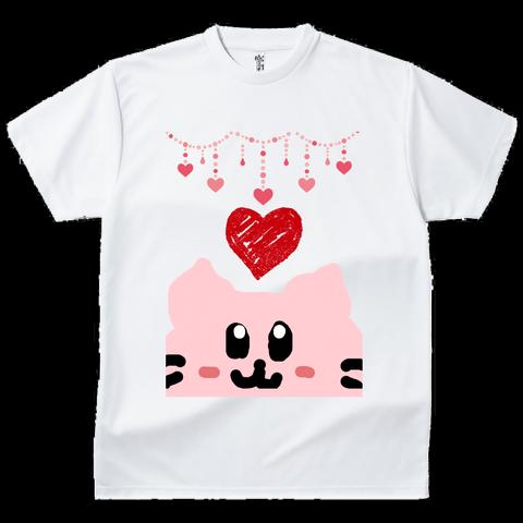 オリジナルプリントＴシャツ　ピンク♥オーダー製♥ねこ