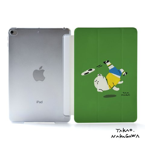 サッカーのiPadケース mini6 名入れ